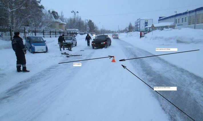 Происшествия, Томские новости, Два человека пострадали в ДТП в Стрежевом Два человека пострадали в ДТП в Стрежевом