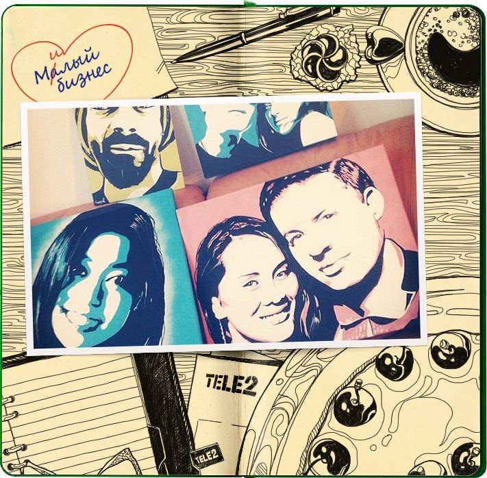 Милый бизнес.Damstudio и ее поп-арт портреты