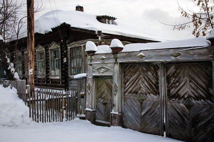 Томские улицы.Загорная: нелегко быть частью Болота