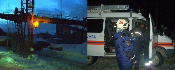 Происшествия, Томские новости, Томские спасатели помогли крановщику спуститься на землю (ФОТО) Томские спасатели помогли крановщику спуститься на землю (ФОТО)