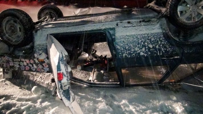 Происшествия, Томские новости, В Томском районе погиб водитель перевернувшегося автомобиля В Томском районе погиб водитель перевернувшегося автомобиля