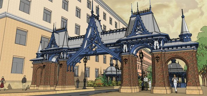 Дзержинский рынок в Томске.Новый исторический центр и другие пути развития пространства