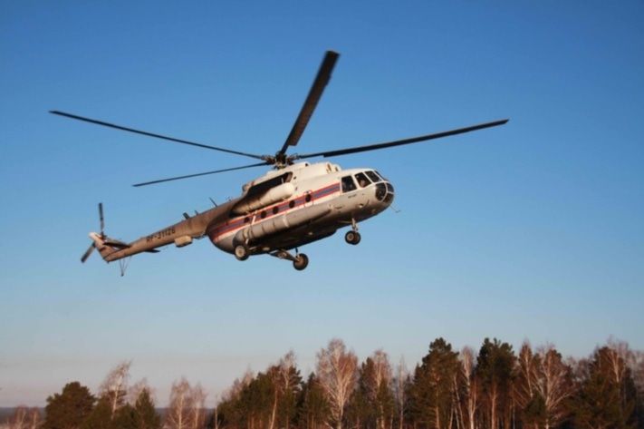 Паводок, Томские новости, Для борьбы с паводком в Томск прибыл вертолет Сибирского центра МЧС Для борьбы с паводком в Томск прибыл вертолет Сибирского центра МЧС