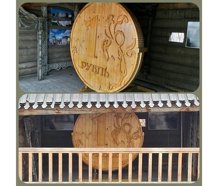 Памятники, Томские новости, Памятник Рублю перенесли к Музею истории Томска Памятник Рублю перенесли к Музею истории Томска