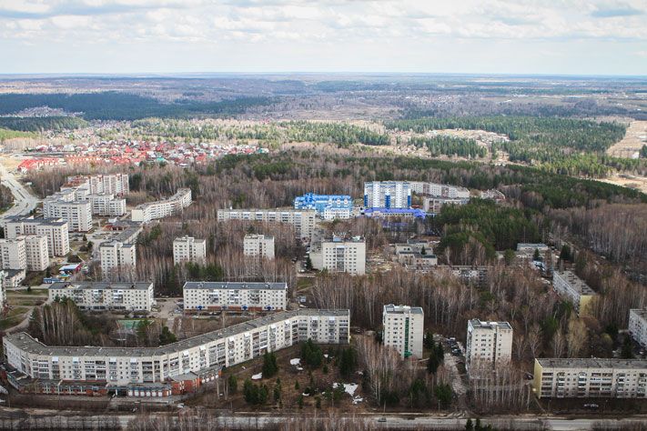 Картинки. Выпуск №2.Томск и его окраины: вид сверху