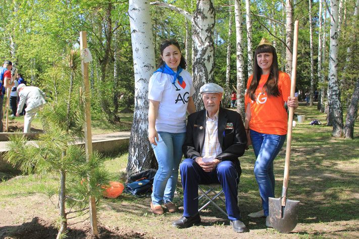 Сибагро, Томские новости, Сотрудники Аграрной Группы посадили кедры в Лагерном саду Сотрудники Аграрной Группы посадили кедры в Лагерном саду