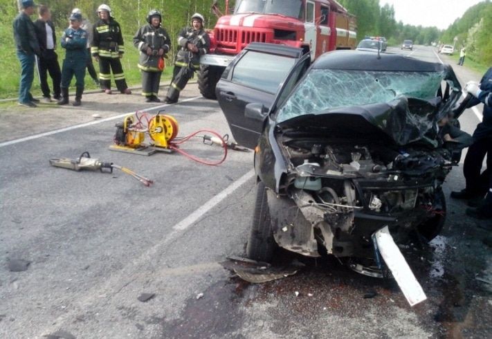 Происшествия, Томские новости, Два водителя погибли в ДТП на трассе в Томском районе Два водителя погибли в ДТП на трассе в Томском районе
