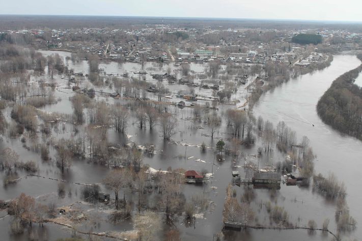 Паводок, Томские новости, Количество подтопленных паводком дворов Томской области приближается к тысяче Количество подтопленных паводком дворов Томской области приближается к тысяче