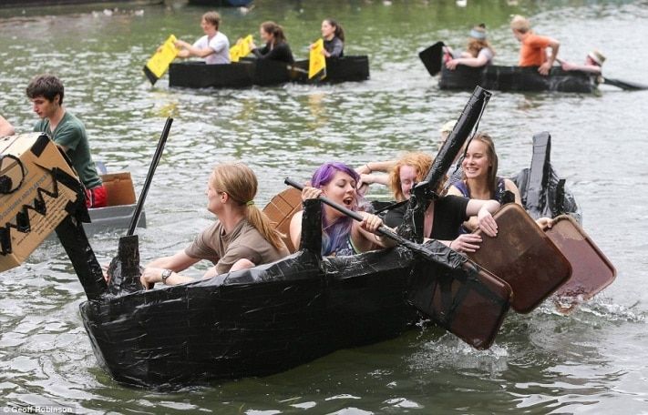 Конкурсы и акции, Томские новости, В июле в Томске пройдет заплыв на картонных лодках В июле в Томске пройдет заплыв на картонных лодках