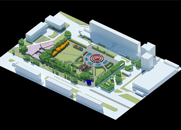 Городское благоустройство, Томские новости, Томичи могут поучаствовать в обсуждении проекта благоустройства площади у «Томских товаров» Томичи могут поучаствовать в обсуждении проекта благоустройства площади у «Томских товаров»