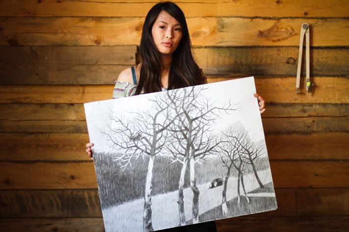 Регион 70.Анастасия Базарова: &laquo;Быть художником &mdash; это как будто ты работаешь и не работаешь одновременно&raquo;