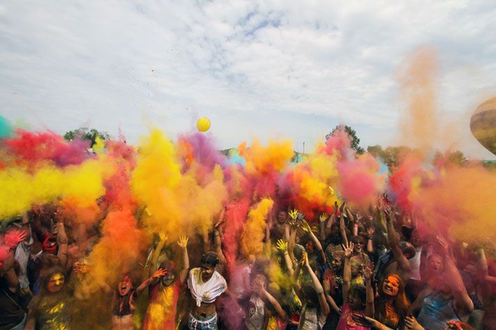 Конкурсы и акции, Томские новости, Завтра в Томске состоится 600-метровый красочный забег Завтра в Томске состоится 600-метровый красочный забег