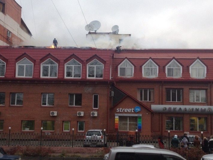 Происшествия, Томские новости, Пожар в здании &laquo;Рекламного дайджеста&raquo; в Томске тушили более 4 часов Пожар в здании &laquo;Рекламного дайджеста&raquo; в Томске тушили более 4 часов