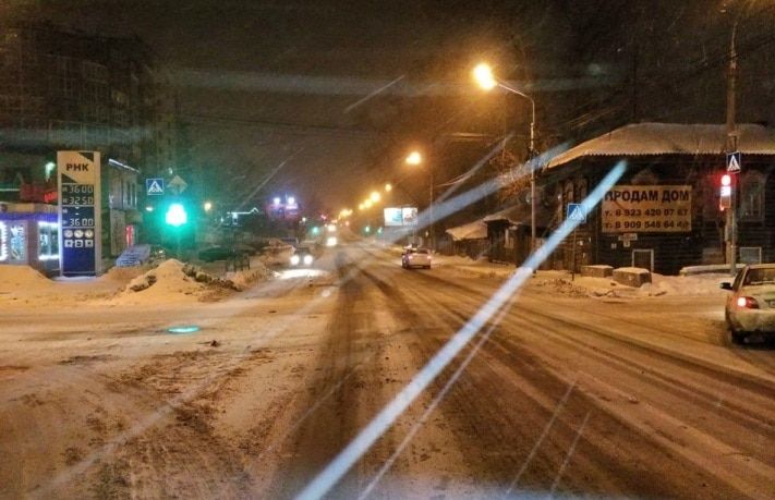 Происшествия, Томские новости, Ночью в Томске сбили пешехода, переходившего дорогу на &laquo;красный&raquo; Ночью в Томске сбили пешехода, переходившего дорогу на &laquo;красный&raquo;