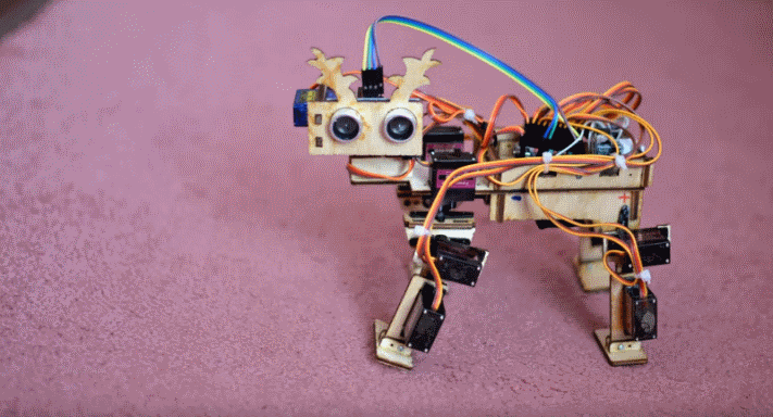 Образование и наука, Томские новости, Томские студенты собрали говорящего робота-оленя (ВИДЕО) Томские студенты собрали говорящего робота-оленя (ВИДЕО)