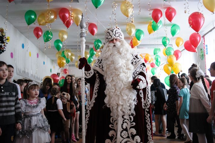 Фото недели.Томск посетил главный Дед Мороз страны