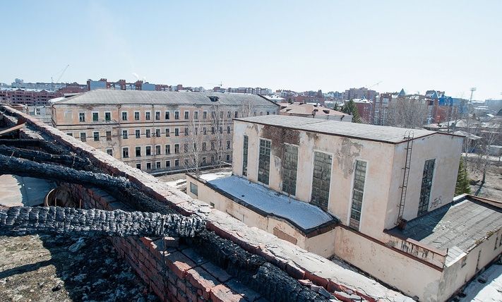 Томские новости, По факту пожара в бывшем училище связи в Томске пройдет прокурорская проверка По факту пожара в бывшем училище связи в Томске пройдет прокурорская проверка