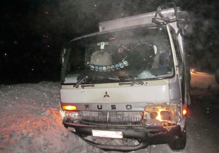 Происшествия, Томские новости, Сегодня ночью на трассе Томск &mdash; Колпашево грузовик насмерть сбил пешехода Сегодня ночью на трассе Томск &mdash; Колпашево грузовик насмерть сбил пешехода