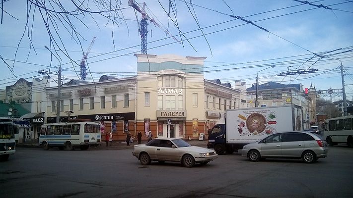 Городские детали: &laquo;Небесная&raquo; мозаика в центре Томска