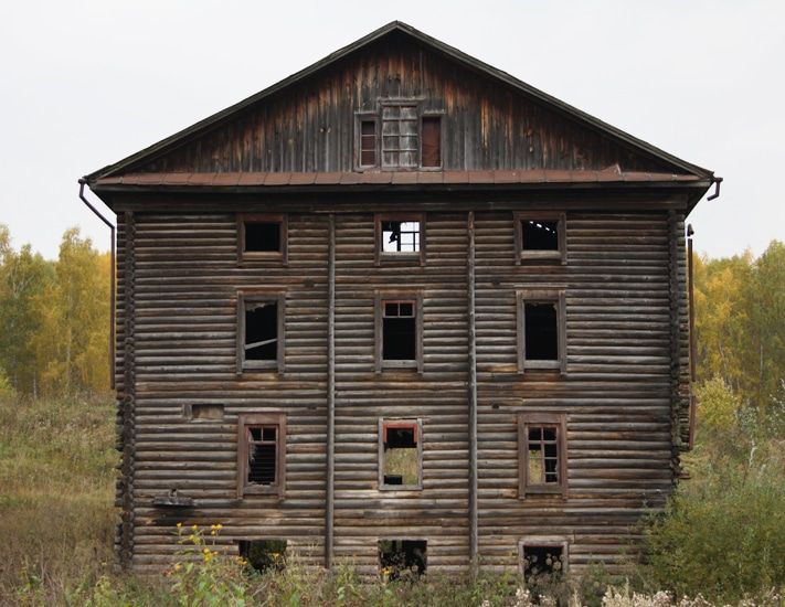 Картинки. Выпуск № 12.Мельница в Вороново: самое крупное деревянное сооружение в Томской области