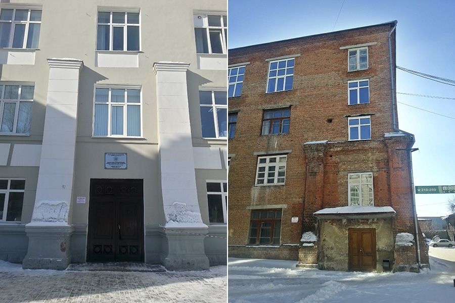 Городские детали. Инженерный корпус томского Политеха