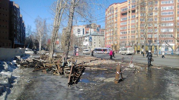 Городское благоустройство, Томские новости, В Томске демонтировали кафе «Пальма» на Красноармейской, 123а В Томске демонтировали кафе «Пальма» на Красноармейской, 123а