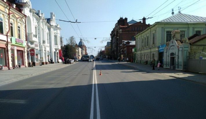 Происшествия, Томские новости, В центре Томска мотоциклист сбил женщину-пешехода В центре Томска мотоциклист сбил женщину-пешехода