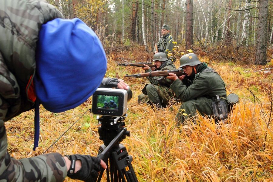 Война по-крупному.Томичи снимают полнометражный фильм о 166-й стрелковой дивизии