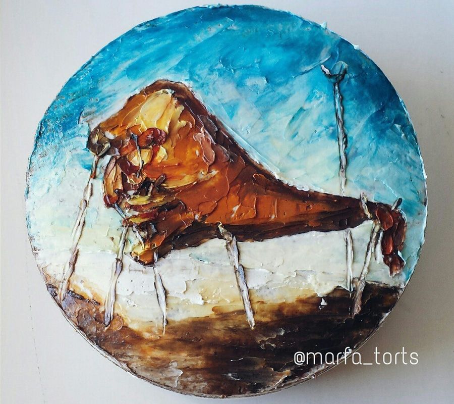 Поуехавшие.Торт, масло: как томичка занялась в Питере сладкой живописью