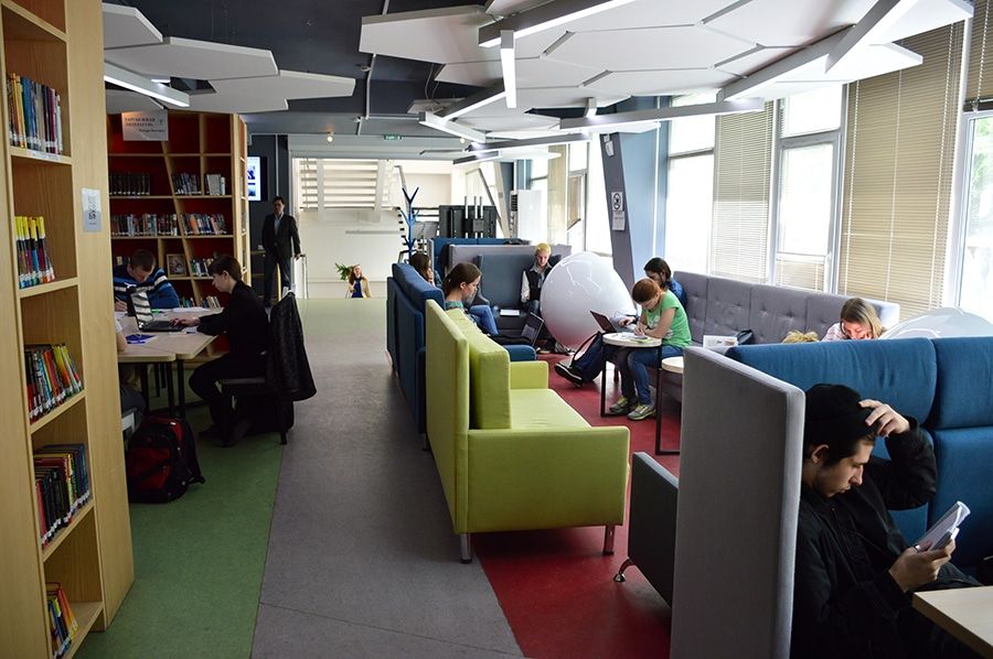 Интерьер недели: дни и ночи в Научной библиотеке ТГУ