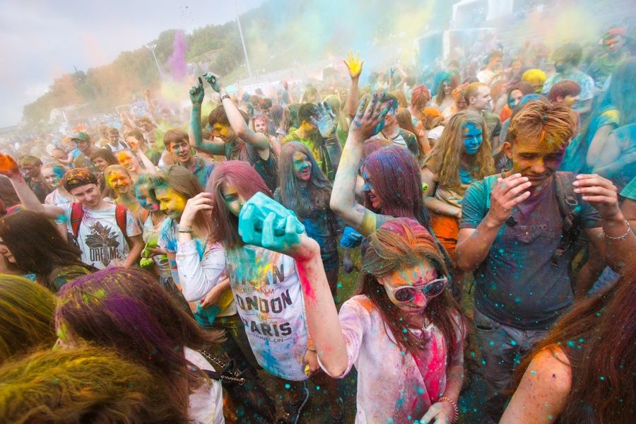 Конкурсы и акции, Томские новости, Фестиваль красок в Томске (ФОТО) Фестиваль красок в Томске (ФОТО)