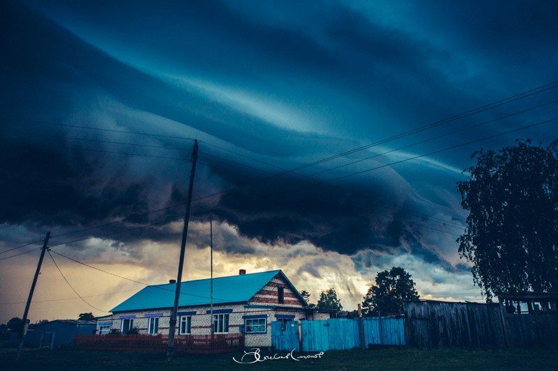 Посмотри! Томское небо в грозу от фотографа Вячеслава Смирнова