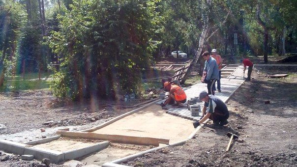 Благотворительность, Томские новости, В Томске началось благоустройство второй очереди сквера по ул.Мокрушина В Томске началось благоустройство второй очереди сквера по ул.Мокрушина