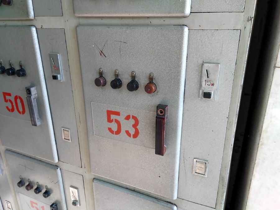 Городские детали: советские камеры хранения на речном вокзале