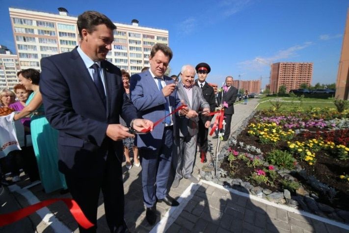 Городское благоустройство, Томские новости, Сегодня в Томске открыли аллею Энтузиастов Сегодня в Томске открыли аллею Энтузиастов