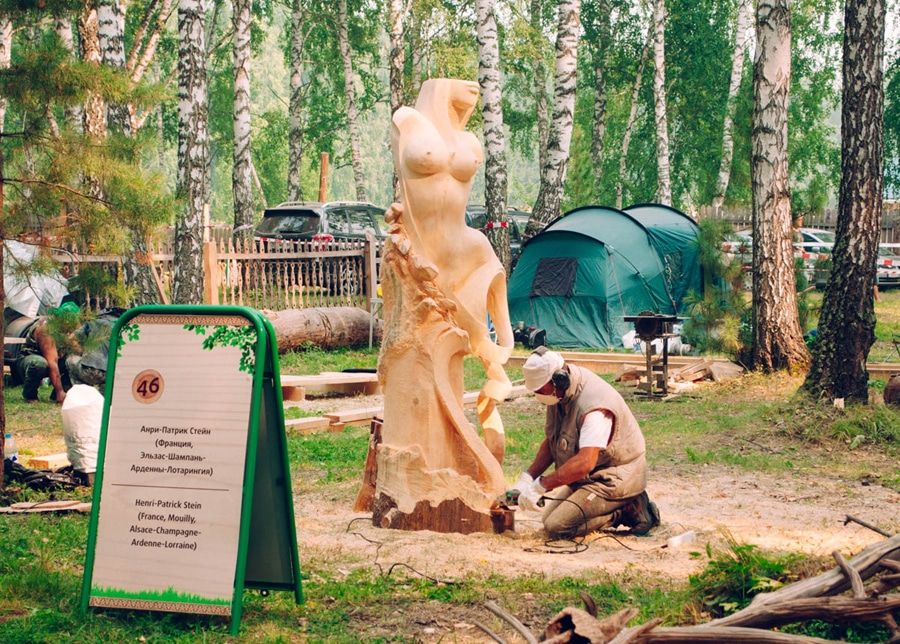 Фото недели: IX международный «Праздник топора» под Томском