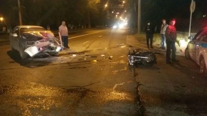 Происшествия, Томские новости, Семнадцатилетний мотоциклист пострадал при столкновении с иномаркой в Томске Семнадцатилетний мотоциклист пострадал при столкновении с иномаркой в Томске