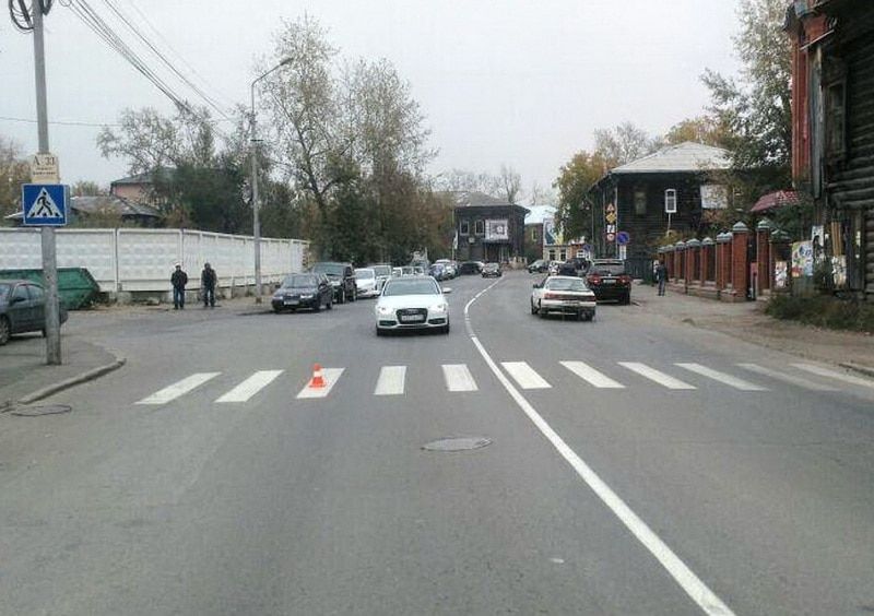 Происшествия, Томские новости, В Томске водитель иномарки сбил пешехода на «зебре» и скрылся В Томске водитель иномарки сбил пешехода на «зебре» и скрылся 