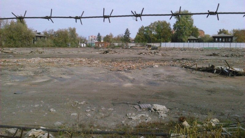 Предприятия Томска и области, Томские новости, Сибкабель закончил снос корпусов в районе пл.Соляной в Томске (ФОТО) Сибкабель закончил снос корпусов в районе пл.Соляной в Томске (ФОТО)