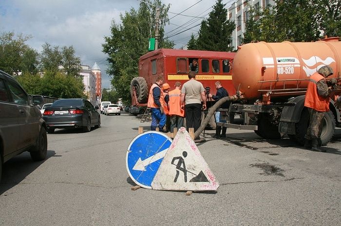 Дороги, Томские новости, ограничение движения закроют проезд ехать нельзя ремонт дороги Ленина Вечером в Томске ограничат движение на участке пр.Ленина