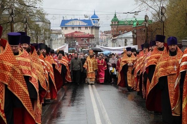 Дороги, Томские новости, крестный ход дороги перекроют движение Из-за крестного хода в центре Томска перекроют движение