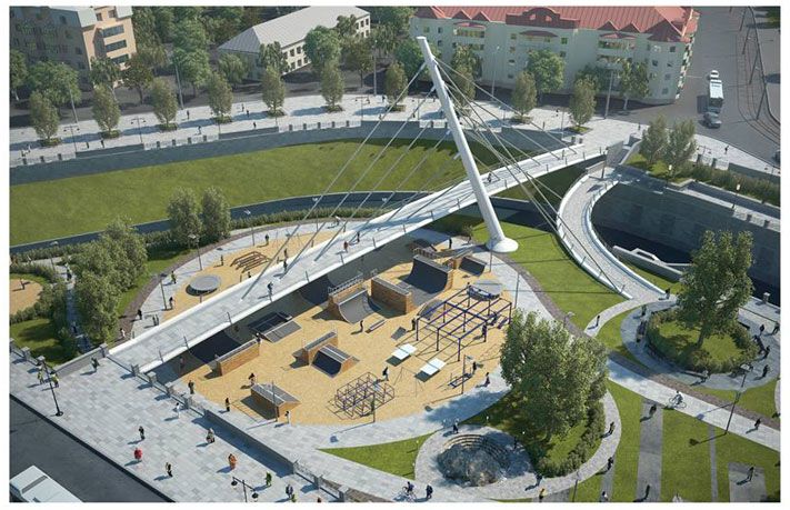 Городское благоустройство, Градостроительная политика, Томские новости, проектная документация благоустройство набережная Ушайки проект набережные томские набережные Пензенский эксперт одобрил часть проектной документации благоустройства набережной Ушайки в Томске