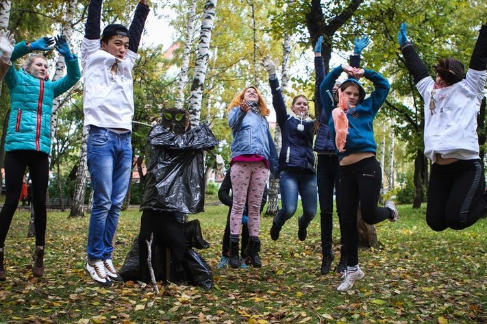 Городское благоустройство, Конкурсы и акции, Томские новости, субботник уборка мусора чисто чистота прибраться Первый общегородской субботник стартует в Томске на этой неделе