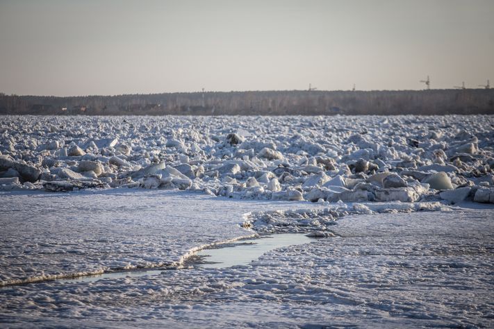 Паводок, Томские новости, ледоход Томь паводок видео квадрокоптер Ледоход на Томи (ВИДЕО)