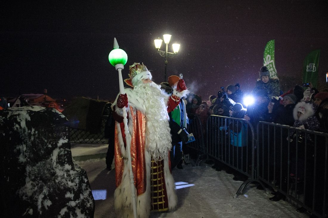 Новый год ❄, Томские новости, Дед Мороз Новый год подарки желание дети пресс-конференция В Томск приехал главный Дед Мороз (ФОТО)