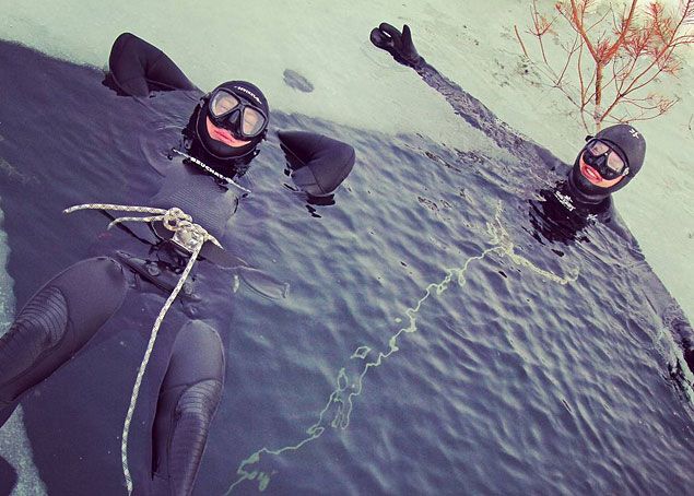 Посмотри! Зима и томичи в инстаграме