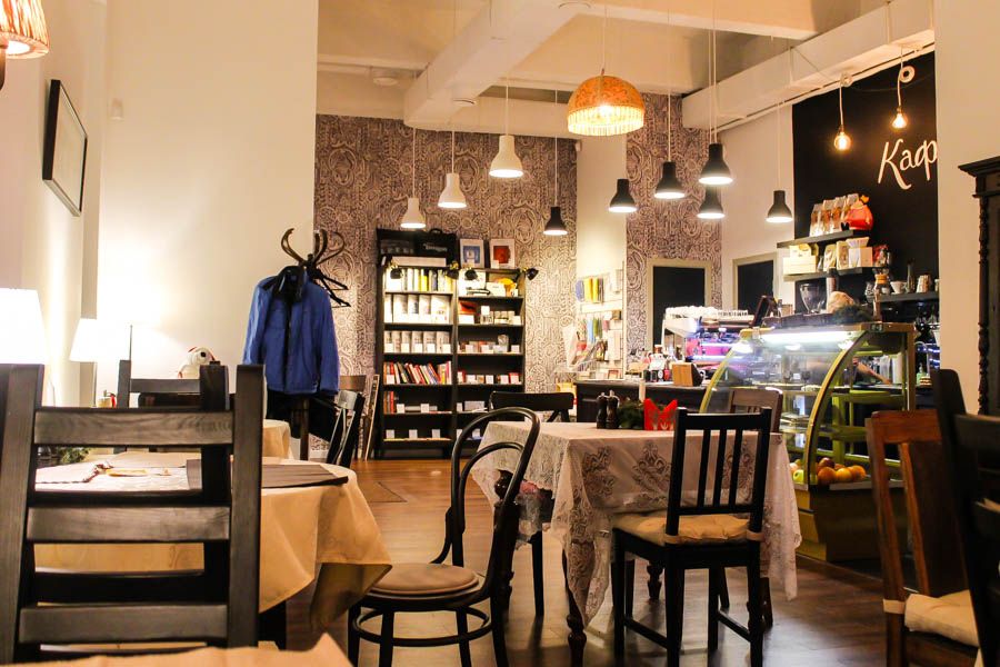 Еда. Рецензии.«Кафетериус» Артемия Лебедева в Томске