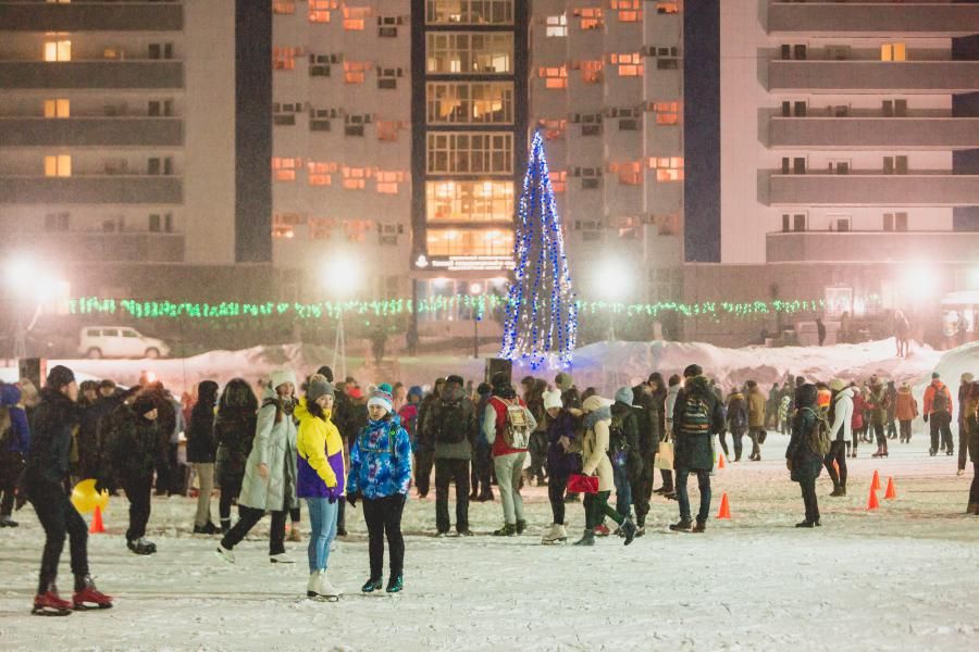 Новый год ❄, Отдых, ТГУ, Томские новости, каток Мавлюкеевское озера прокат коньков покататься На следующей неделе в Томске откроется увеличенный Университетский каток