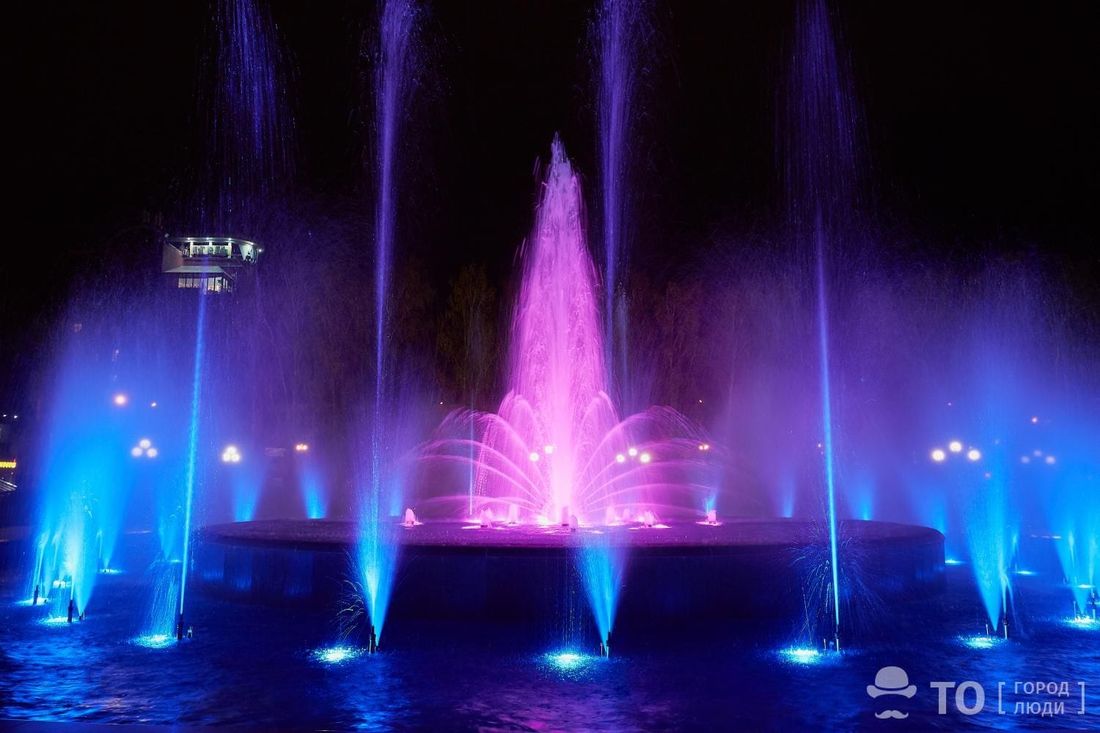 Город, Томские новости, фонтан включили фонтан поют фонтаны В Томске заработали фонтаны