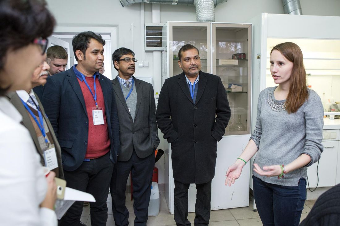 Международное сотрудничество, Образование и наука, ТГУ, Томские новости, ТГУ университет партнерство Индия сотрудничество медицина фармацевтика Индийская делегация посетила Центр исследований в области материалов и технологий ТГУ